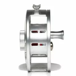 Hatch Iconic 9 Plus Fly Reel -Simms || Orvis || Patagonia Sales 2023 Iconic9PlusReelClearRedMidArborSide