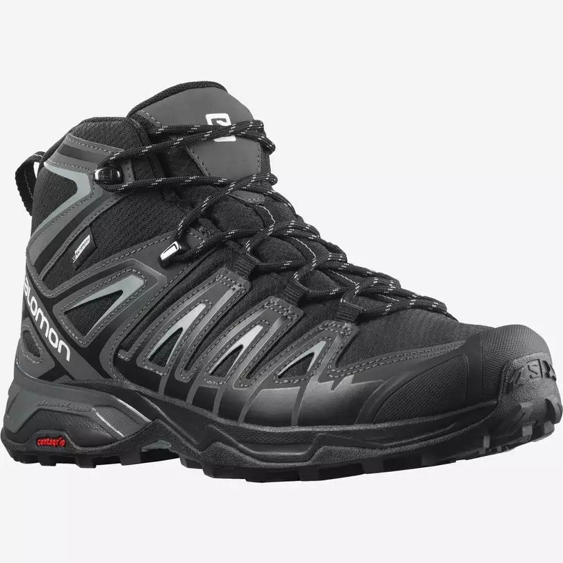 SALOMON MENS X ULTRA PIONEER MID CLIMASALOMON WATERPROOF SHOE 2 SALOMON MENS X ULTRA PIONEER MID CLIMASALOMON WATERPROOF SHOE - Image 2