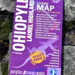 Purple Lizard Map - Ohiopyle/Laurel Highlands