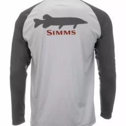 Simms Tech Tee - Artist Series Sale -Simms || Orvis || Patagonia Sales 2023 PG 13533 683 M Tech Tee Artist Series Musky Sterling Steel Back s22