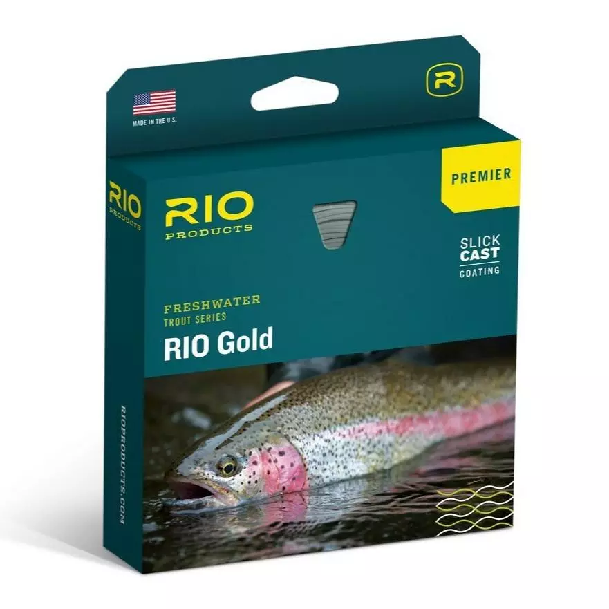 RIO PREMIER RIO GOLD LUMALUX FLOATING FLY LINE 1 RIO PREMIER RIO GOLD LUMALUX FLOATING FLY LINE