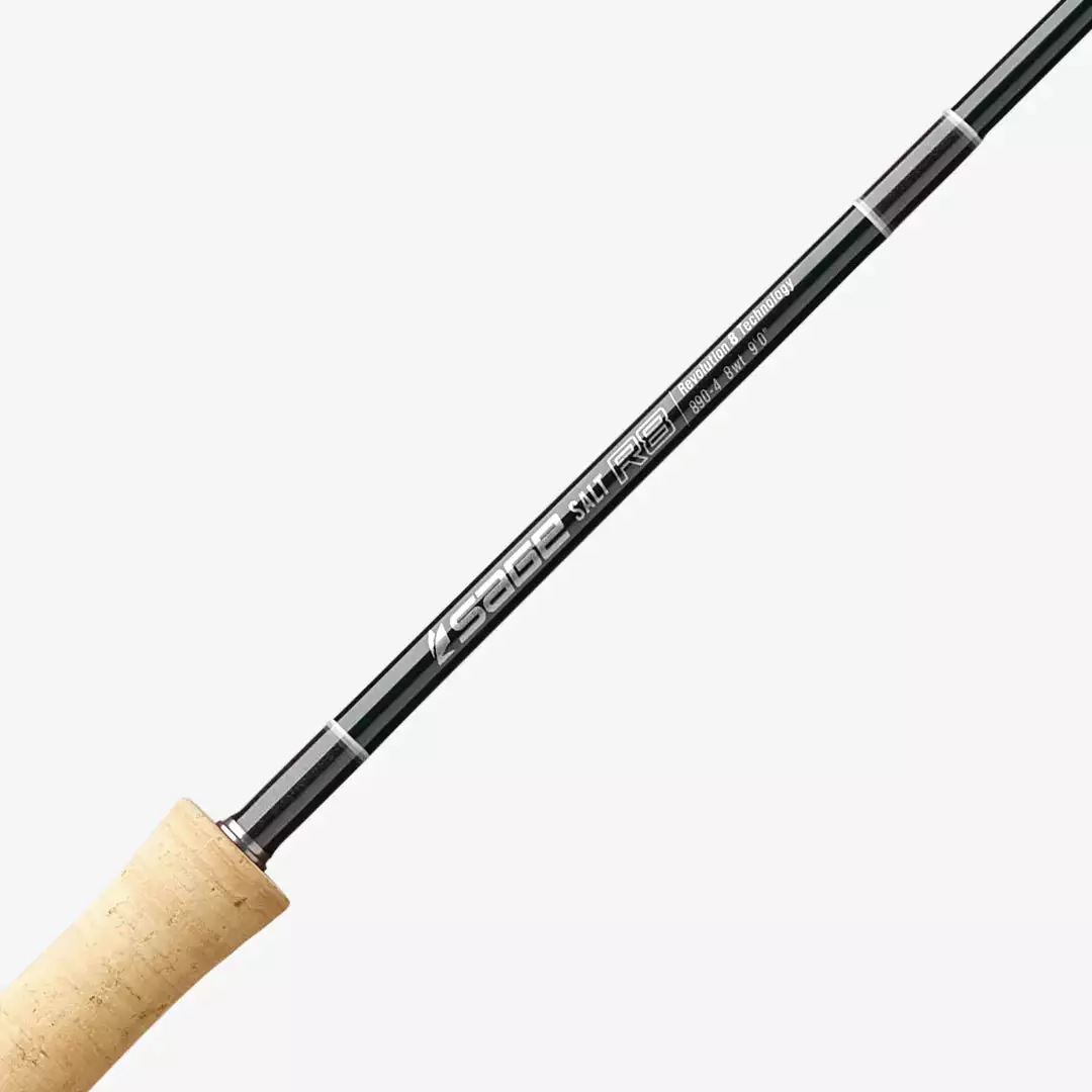 Sage R8 Salt Fly Rod 690-4 - 9' 6wt 4pc 2 Sage R8 Salt Fly Rod 690-4 - 9' 6wt 4pc - Image 2