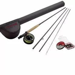 REDINGTON TOPO II OUTFIT W/ CROSSWATER REEL 5 WT 9' 4PC