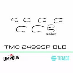 TIEMCO HOOK - TMC 2499SPBL BLK -Simms || Orvis || Patagonia Sales 2023 TMC 2499SP BLB