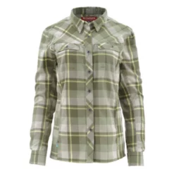 SIMMS WOMENS WL BLEND FLANEL THYME PLD S SALE