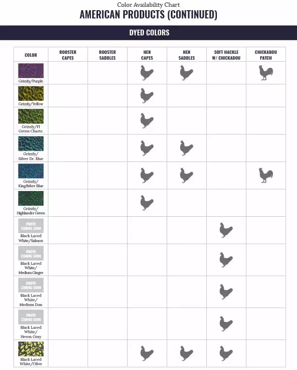 Whiting American Hen Saddle 4 Whiting American Hen Saddle - Image 4