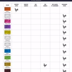 Whiting American Rooster Cape -Simms || Orvis || Patagonia Sales 2023 WF ColorChart AmericanProduct 7