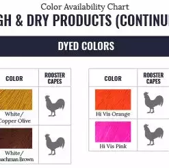 Whiting High & Dry Hackle Saddle -Simms || Orvis || Patagonia Sales 2023 WF ColorChart HighDryProduct 2 f07dac32 ff3f 43d0 b4e2 0b339726fc90