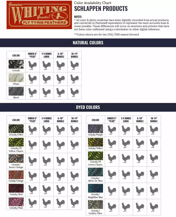 Whiting Schlappen Bundle 6-10 Inch 2 Whiting Schlappen Bundle 6-10 Inch - Image 2