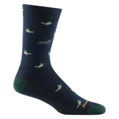 Darn Tough Mens Duck Duck Moose Crew Lightweight With Cushion