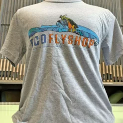 TCO Logo T-Shirt Deyoung Brown Trout Riser -Simms || Orvis || Patagonia Sales 2023 deyoung