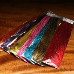 Hareline Half Grizzly Saddle