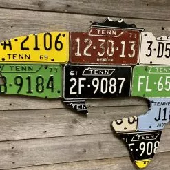 Cody Richardson Art - Tennessee Largemouth Bass License Plate Art