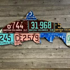 Cody Richardson Art - British Columbia Steelhead License Plate Art