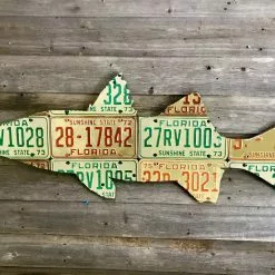 Cody Richardson Art - Florida Snook License Plate Art
