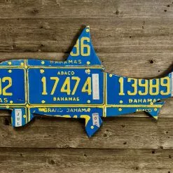 Cody Richardson Art - Bahamas Bonefish License Plate Art