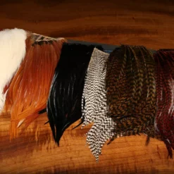 Hareline Bugger Hackle Patches