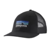Patagonia P 6 Logo LoPro Trucker Hat -Simms || Orvis || Patagonia Sales 2023 large 38283 BLK P