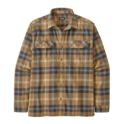 Patagonia Mens Longsleeve Organic Cotton MW Fjord Flannel Shirt -Simms || Orvis || Patagonia Sales 2023 large 42400 FORM P