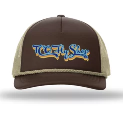 TCO Fly Shop Hat Low Pro Foam Trucker - Retro Logo