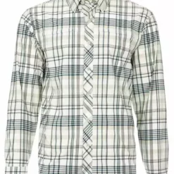 Simms Stone Cold Longsleeve Shirt Sale -Simms || Orvis || Patagonia Sales 2023 simms stone cold long sleeve shirt pearl madras plaid m 83215.1651413555